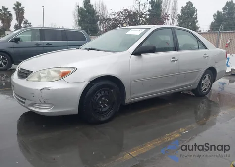 2002 Toyota Camry Le V6 from USA, damaged, VIN 4T1BF30K12U507104